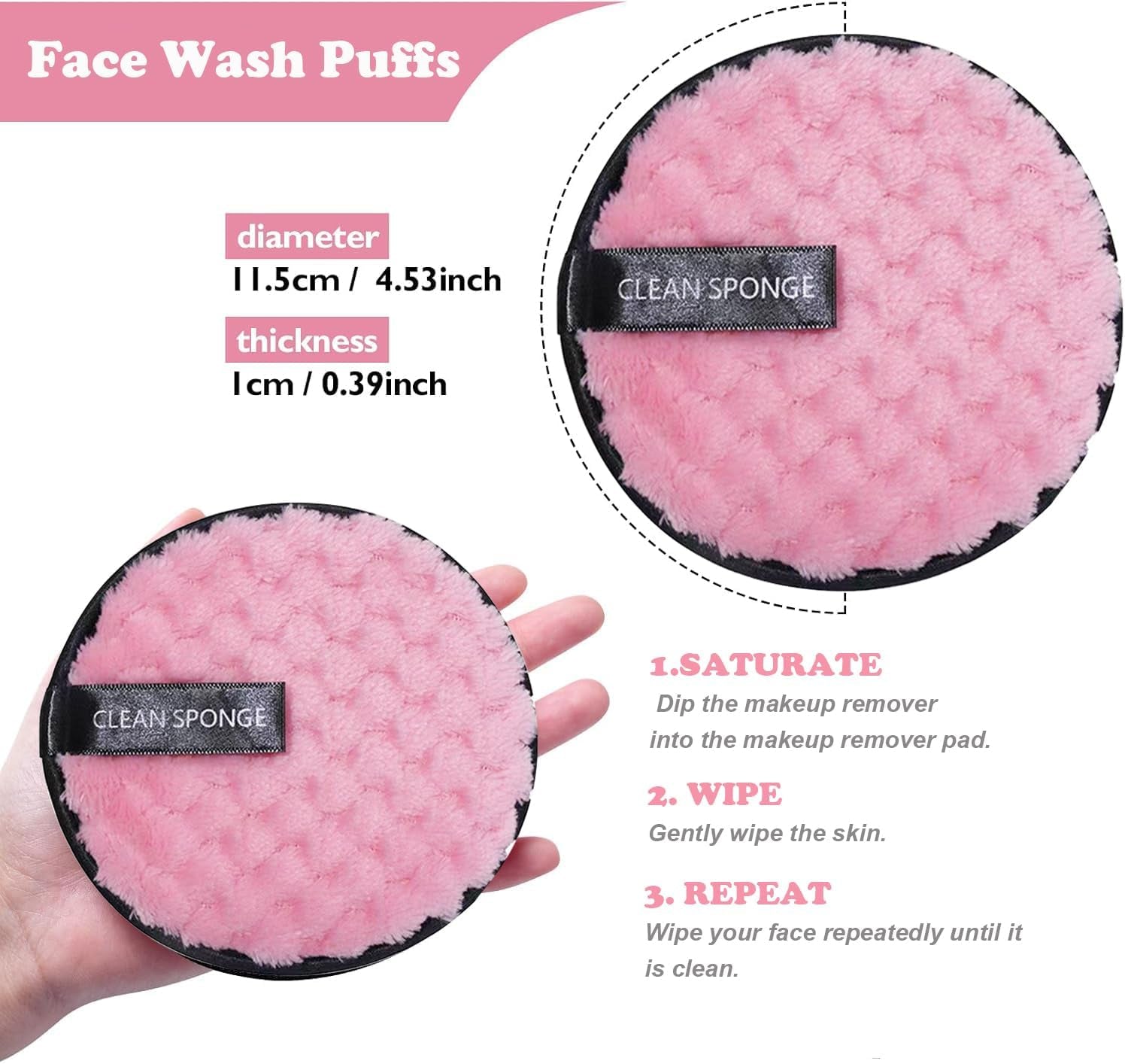 Makeup Brush Set, 42Pcs Makeup Tool Set Premium Synthetic Foundation Powder Concealers Eye Shadows Blush Makeup Brushes Kit with Makeup Sponge, Powder Puffs for Beginner & Professional