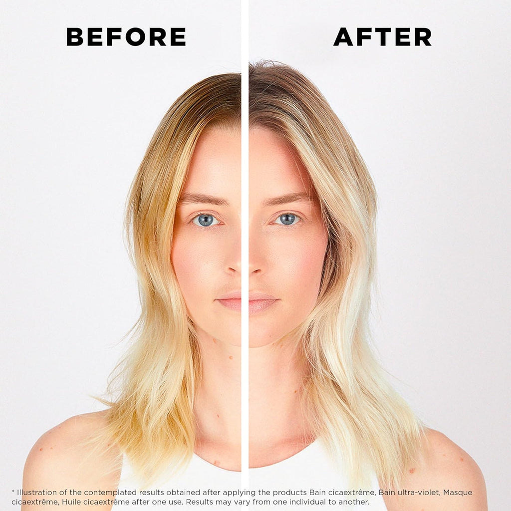 Kérastase Blond Absolu, Lumière Illuminating Shampoo, for Lightened or Highlighted and Grey Hair, Nourishes and Illuminate, with Hyaluronic Acid