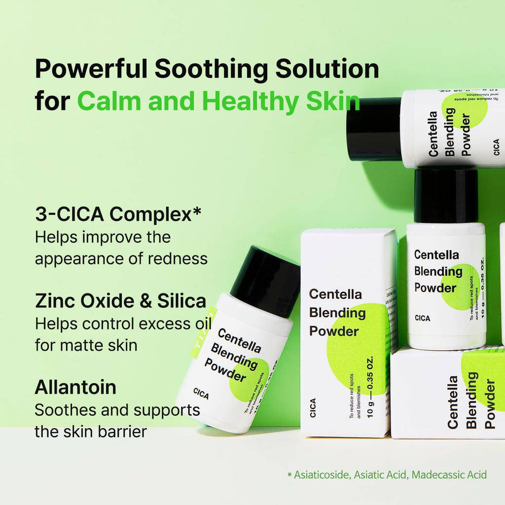 Centella Blending Powder, Centella Powder, 0.35 Oz