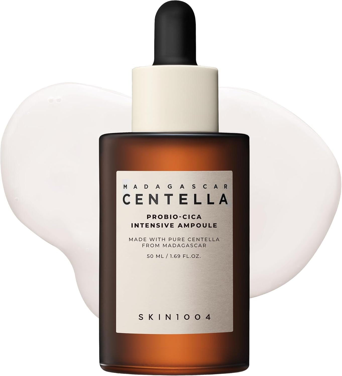 Madagascar Centella Probio-Cica Intensive Ampoule 50Ml, 1.69 Fl.Oz | Cenrella Ample for Strenthening the Skin Barrier | Vegan | All Skin Types | Dry Skin | Korean Skincare