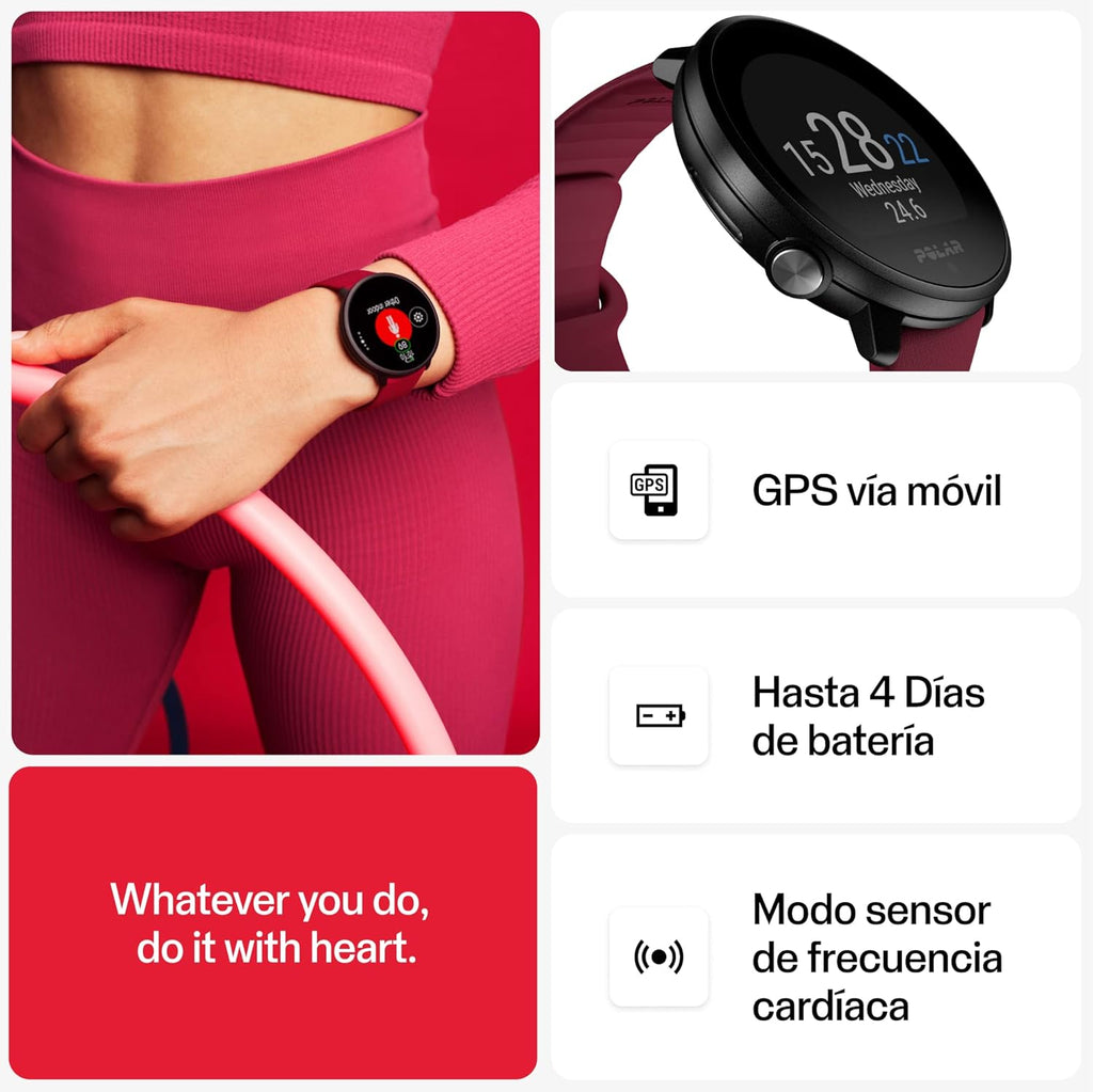 Unite Waterproof Fitness Watch (Includes Wrist-Based Heart Rate and Sleep Tracking)