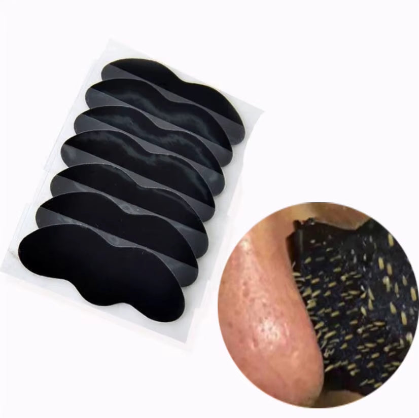 10-100Pcs Nose Blackhead Remover Mask Deep Cleansing Skin Care Shrink Pore Acne Treatment Mask Nose Black Dots Pore Clean Strips