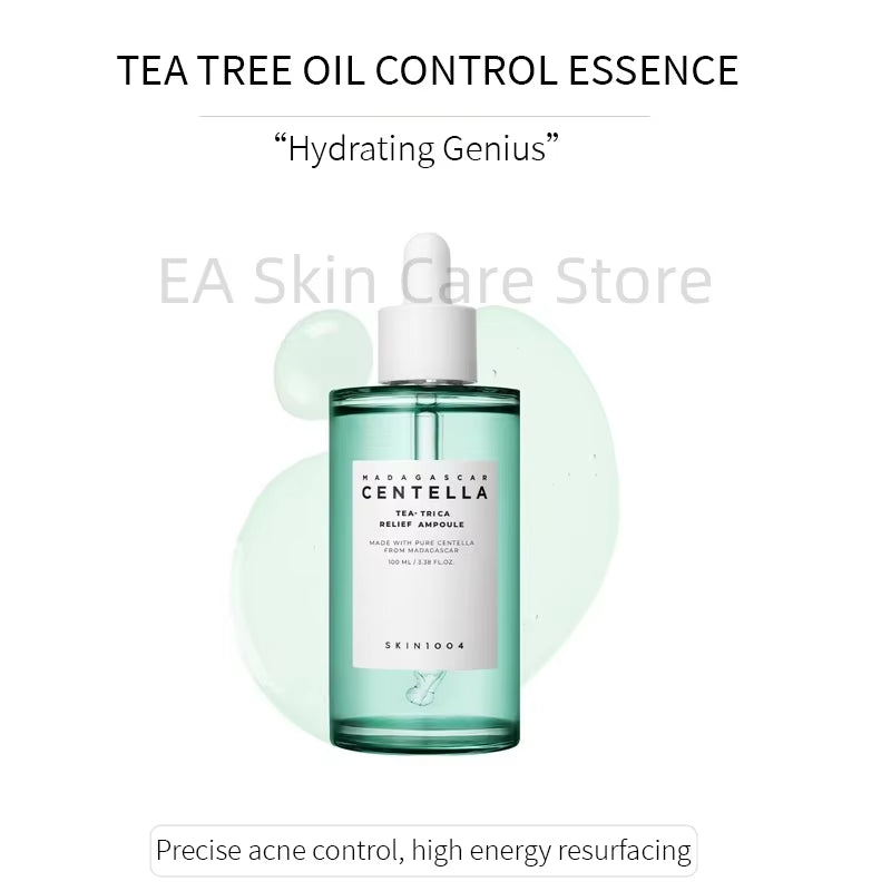 SKIN1004 Madagascar Centella Skincare Coreanos Tea Tree Oil Control Series 3Pcs/Set Soothing Hydration for Sensitive Skin Serum