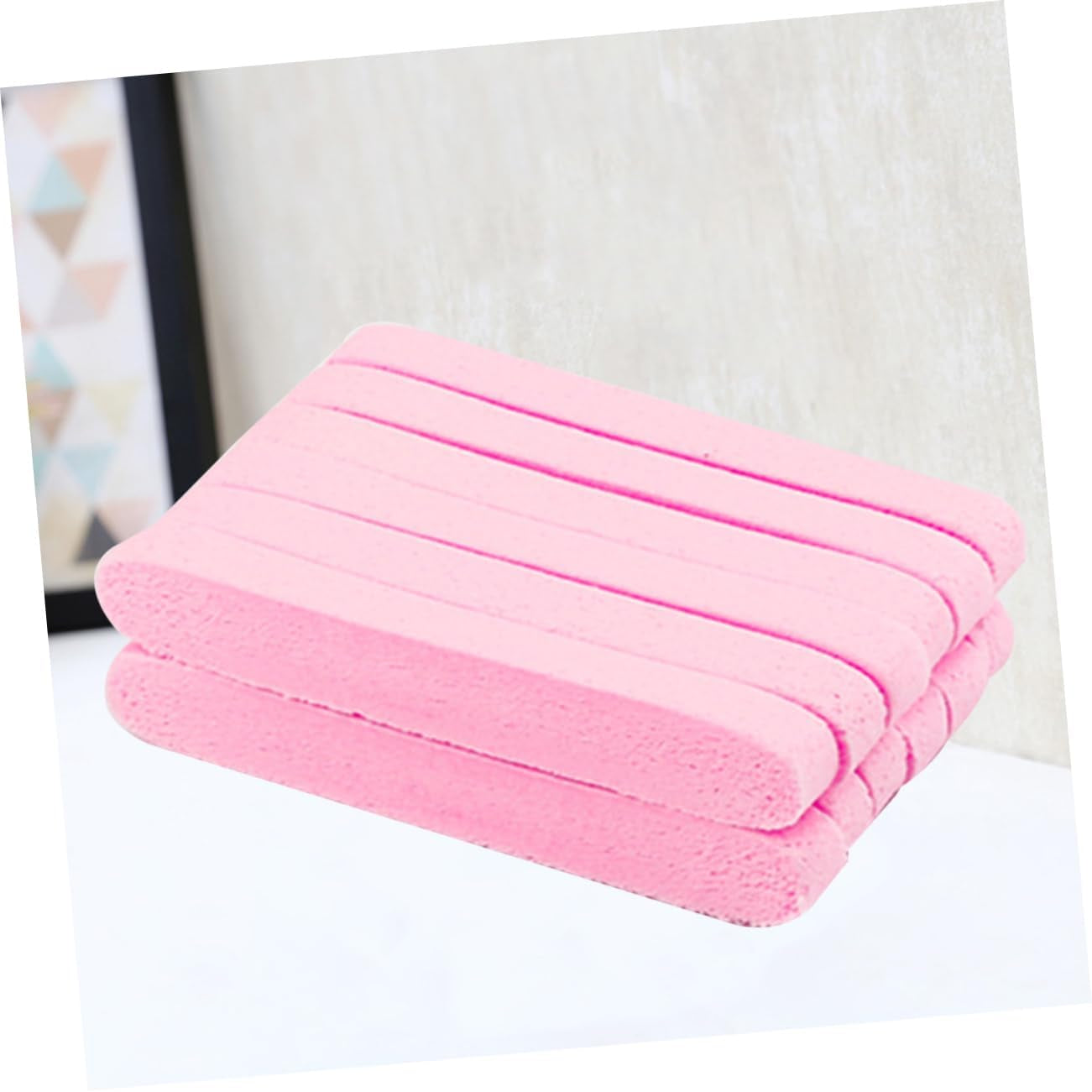 12Pcs Facial Cleansing Sponges Soft Exfoliating Puff Deep Cleansing Bubble-Enhancing Safe for All