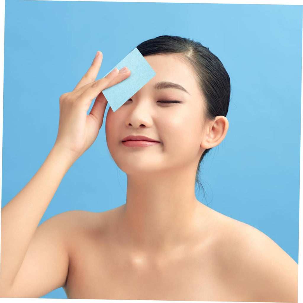 500-Piece Facial Cleansing Tissue Kit Oil Blotters Different Scents Versatile for Daily Use Random