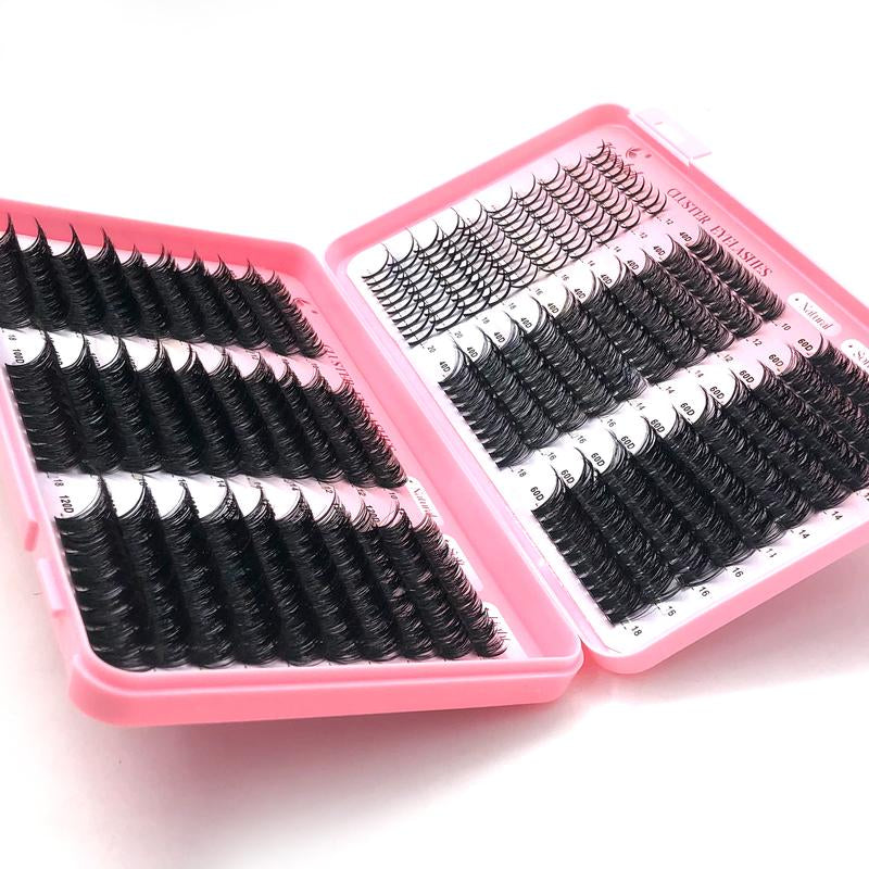Russian Lash Extensions Spikes Lash Individuals 100D 120D Volume Eyelash Clusters D-Curly Lash Clusters 10-20MM DIY Lash Extensions,6 Styles Synthetic Lash Spike Lashes Individual Lash Clusters,Natural Look Makeup Lightweight Cosmetic Tapered Tips