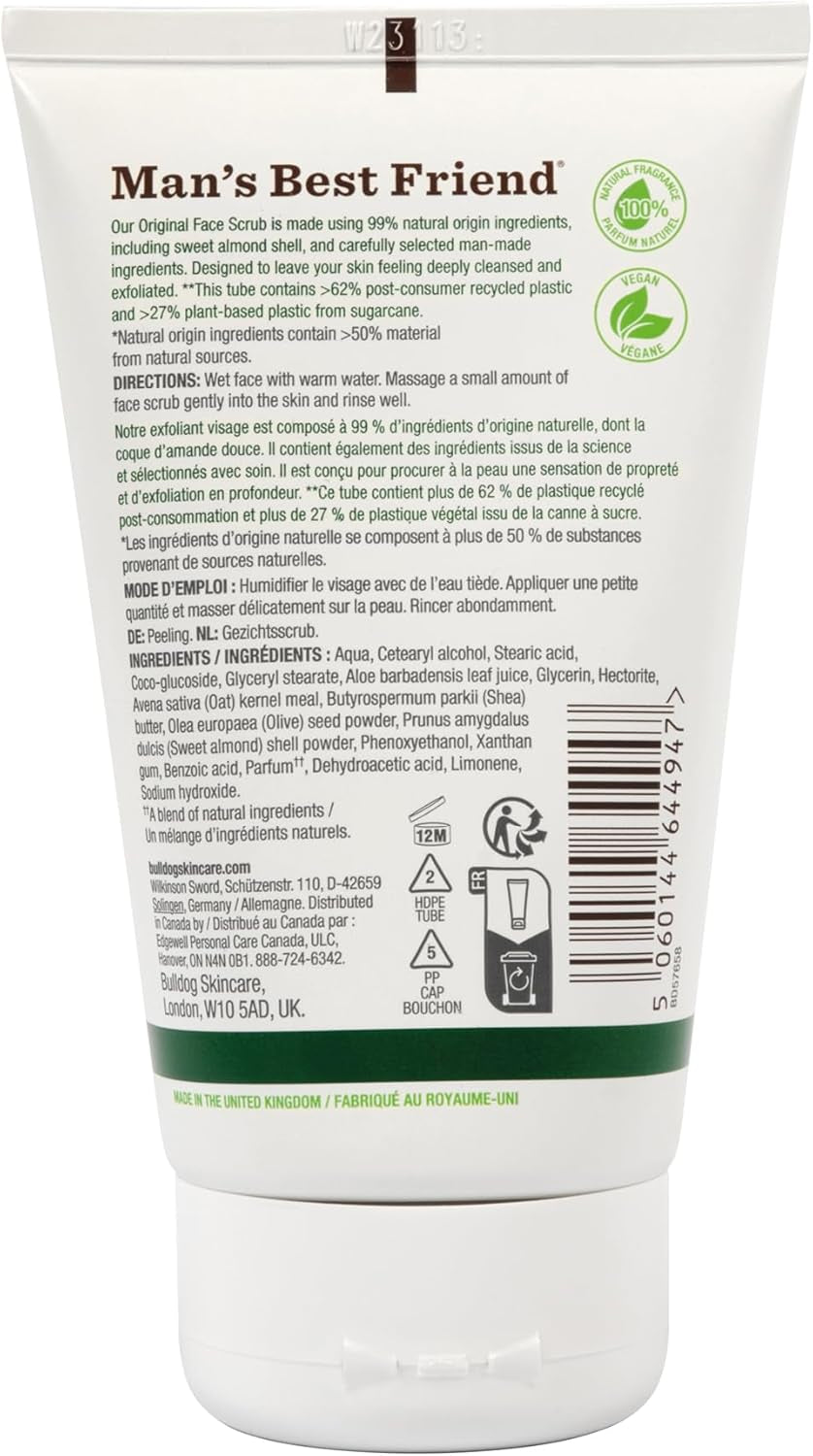 Skincare Original Exfoliating Face Scrub for Men, 125 Ml